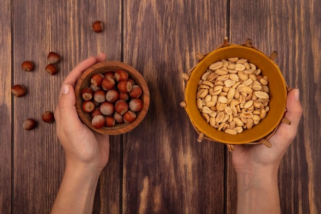 Components of walnuts