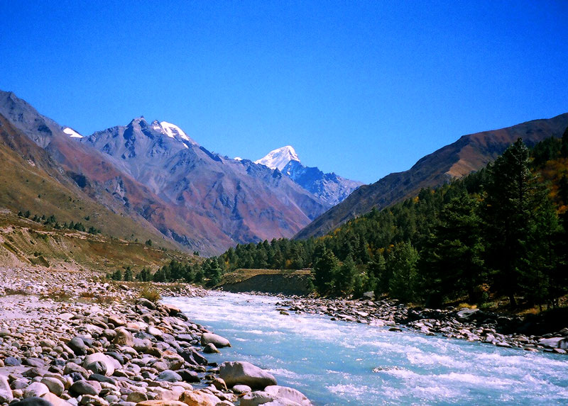 Chitkul, Himachal Pradesh, India 