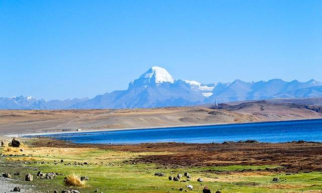 Mount Kailash in snow