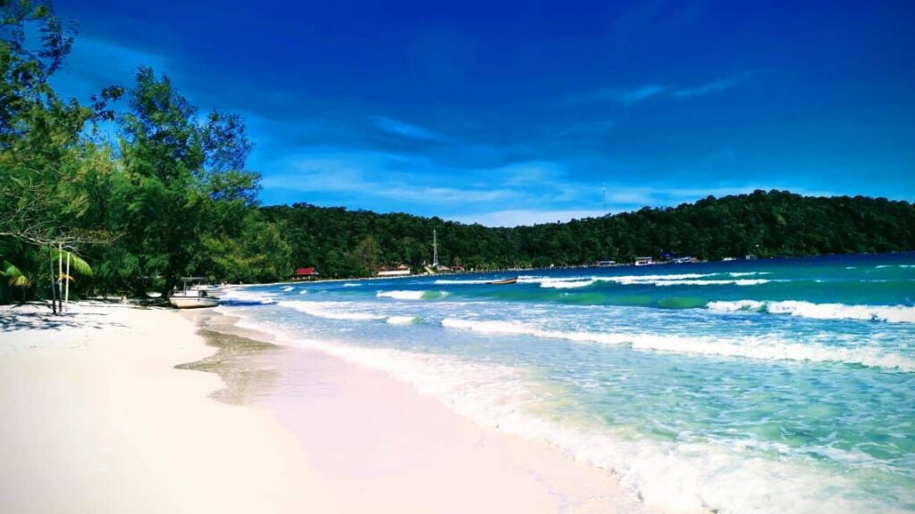 One of the best exotic beach in Cambodia