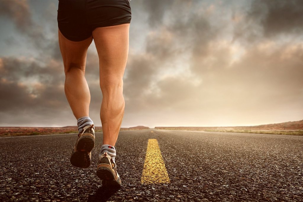Heathy mind and body through regular running