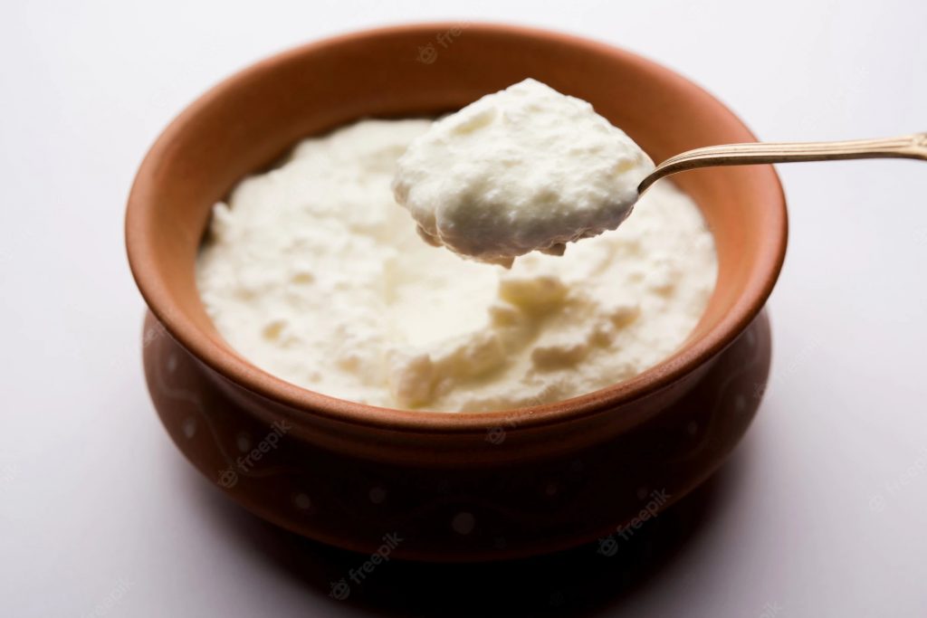 Curd for daily use