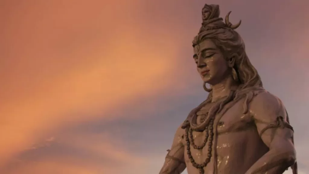 Devine Shiva in calmness