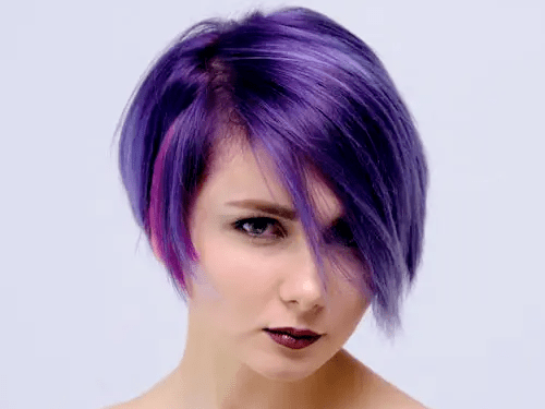 short layered hair style