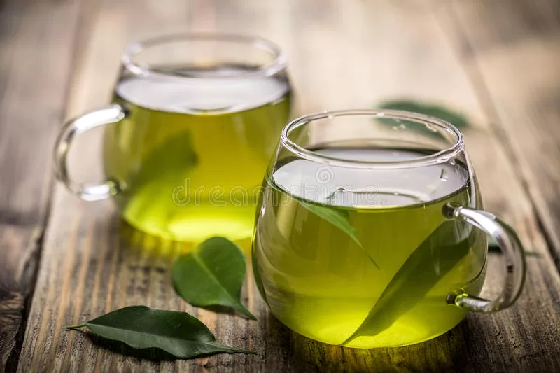 Refreshing green tea