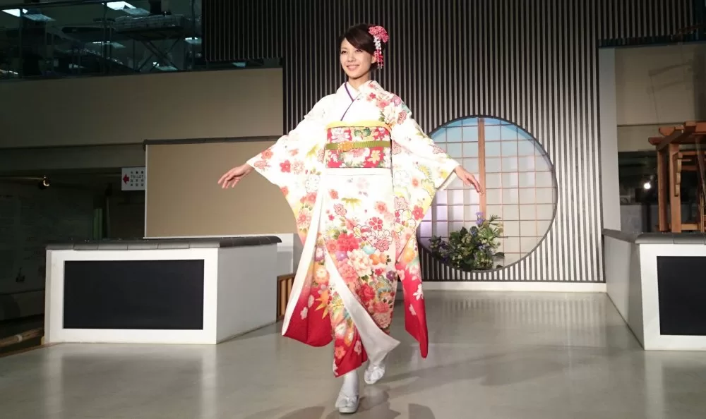 kimono of Japan Is Outdated Fashion