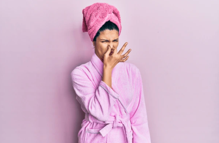 how bacteria and sweat cause body odour after shower