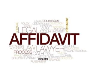 Hardship Affidavit