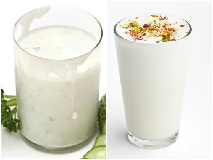 Drink butter milk or lassi for health