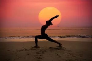 Surya namaskar Yoga Practise