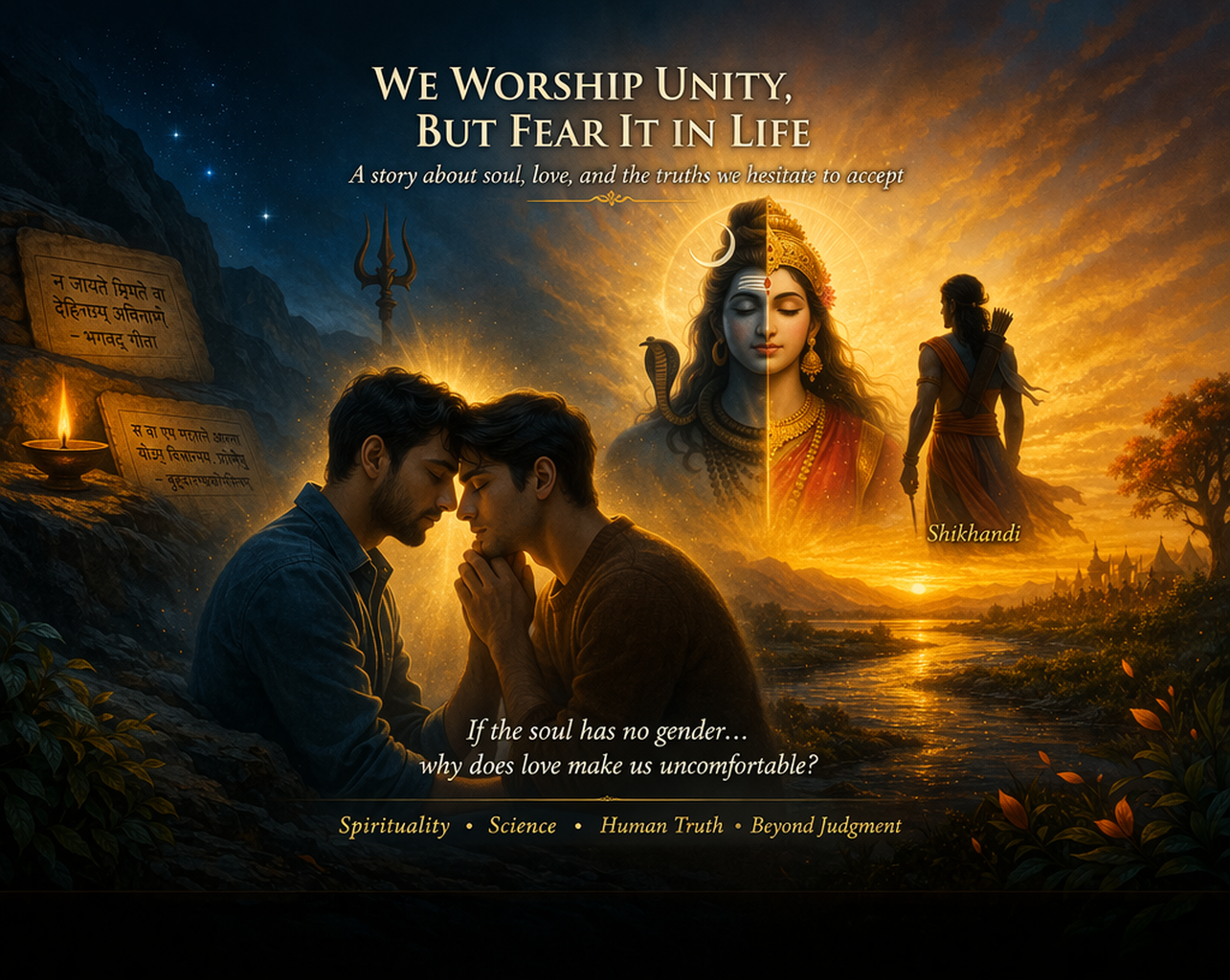 If Soul is genderless why judge love?