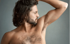 person experiencing body odour even after shower