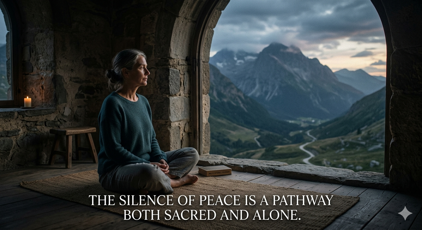 Read more about the article When Peace Begins to Isolate You: The Silent Paradox of Meditation, Solitude, and Human Transformation